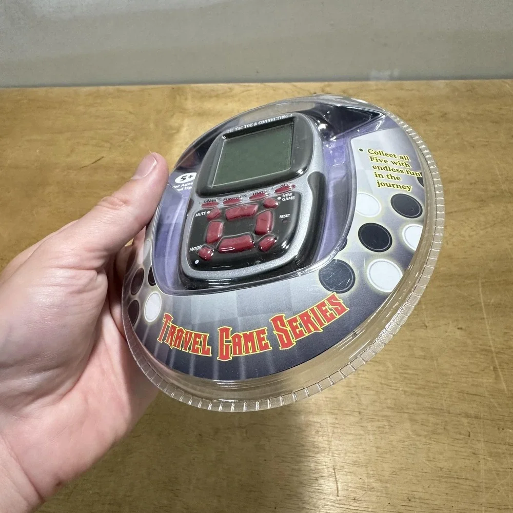 Sakar Travel Game Series Tic Tac Toe & Connecting 4 Handheld Electronic Game New - Picture 6 of 6